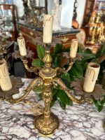 Bronse Bordlamper, 2 stk, svært tunge, stor størrelse (3815) - Bilde 15