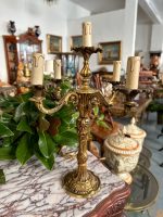 Bronse Bordlamper, 2 stk, svært tunge, stor størrelse (3815) - Bilde 11