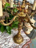 Bronse Bordlamper, 2 stk, svært tunge, stor størrelse (3815) - Bilde 13