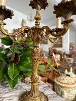 Bronse Bordlamper, 2 stk, svært tunge, stor størrelse (3815) - Bilde 4