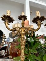 Bronse Bordlamper, 2 stk, svært tunge, stor størrelse (3815) - Bilde 7