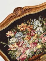 50.0 x 1.0 x 70.0 cm. Antique Fireplace Screen, Tapestry Bellows, Medium Size (5076). Antique Fireplace Screen, Tapestry Bellows, Medium Size. This charming antique fireplace screen, also functioning as bellows, is a delightful addition to any hearth. Crafted with a beautiful tapestry, this medium-sized screen offers both practicality and decorative appeal. The intricate tapestry design adds a touch of vintage elegance, making this **antique fireplace screen** a focal point. Perfect for warming your home and adding a classic touch, this **antique fireplace screen** is a true find. Its **antique fireplace screen** functionality ensures efficient use, while its aesthetic charm enhances your decor. Discover the beauty of this **antique fireplace screen** and elevate your living space. This **antique fireplace screen** is a testament to timeless design. Craftsmanship & Period: Likely late 19th or early 20th century, reflecting traditional craftsmanship. Maker / Signature / Mark: Not identified. Rarity & Significance: A charming and functional decorative piece for the home. Application & Interior Use: Ideal for use in front of a fireplace to block sparks and as bellows to stoke flames. It adds a decorative element to living rooms, studies, or drawing rooms. The condition of the item is fully reflected in the photographs. Closing snapshot: Victorian snapshot, A Cozy Hearthside Scene. Imagine - Image 5