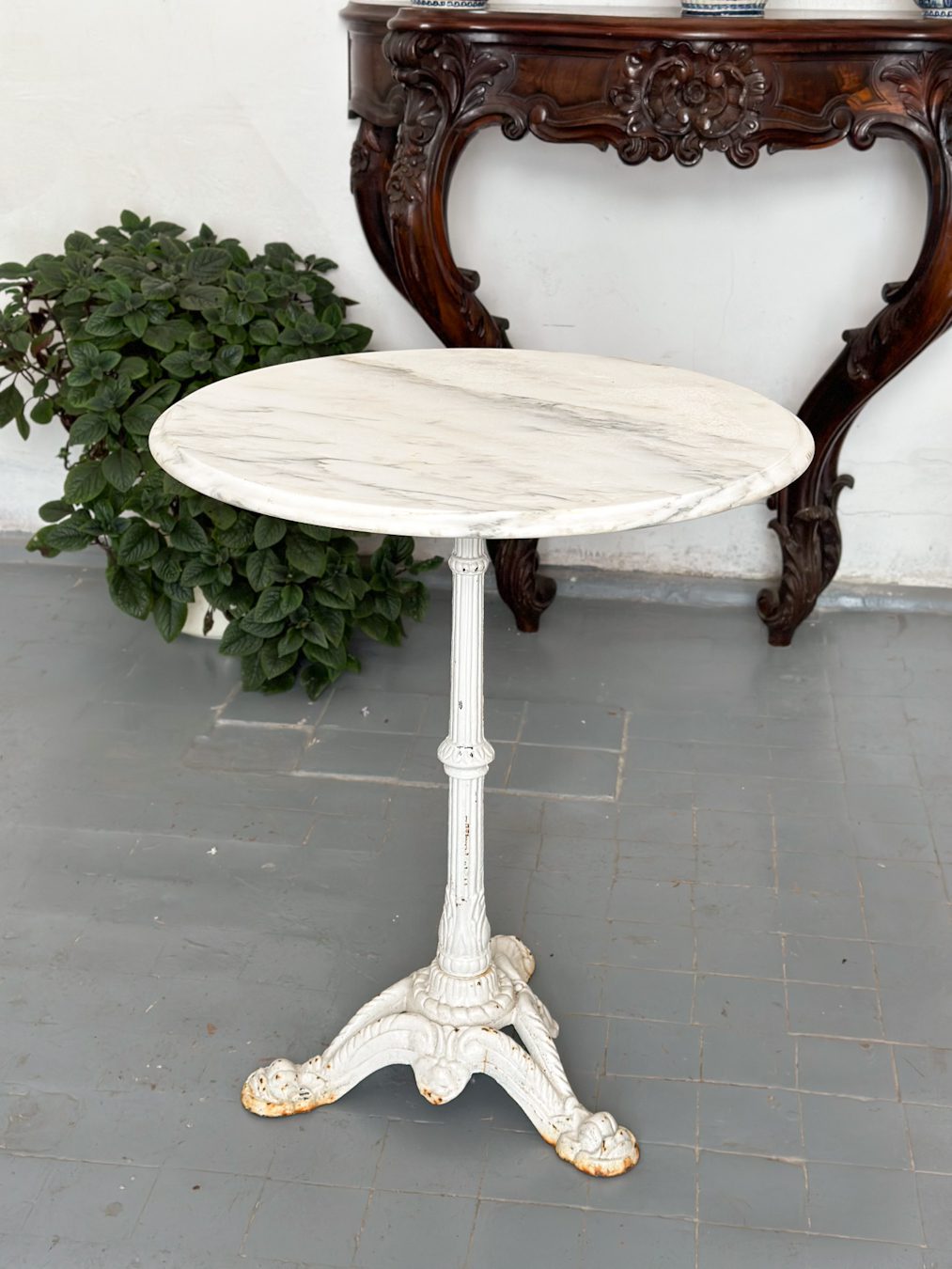 IMG_2214 antique french bistro table marble top cast iron