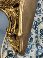 Vergoldete Rokoko-Konsole mit Rocaille-Ornamentik — Louis-XV-Stil, Frankreich, circa 1880–1920 (4412) – Bild 17