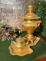 Electric Gold-Colored Samovar (1103) - Image 2