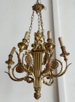 Griestu Lampa ar Enģeļiem, Vidēja Izmēra, Ļoti Smaga (4010) - Image 8