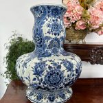 Ļoti Liela Izmēra Delft Vāze, Ļoti Smaga (4714)