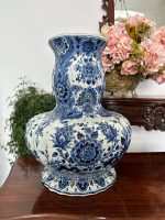 Ļoti Liela Izmēra Delft Vāze, Ļoti Smaga (4714)