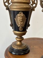 2gab Dekoratīvas Metāla Vāzes, Vidēji Liela izmēra (5125) - Image 6