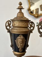2gab Dekoratīvas Metāla Vāzes, Vidēji Liela izmēra (5125) - Image 4
