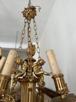 Griestu Lampa ar Enģeļiem, Vidēja Izmēra, Ļoti Smaga (4010) - Image 4