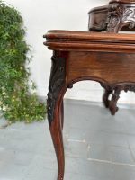 Table de jeu ouvrante avec plateau en feutre vert et décor sculpté — Style Louis XV, France, vers 1860-1890 – Image 7