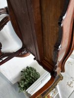 Table de jeu ouvrante avec plateau en feutre vert et décor sculpté — Style Louis XV, France, vers 1860-1890 – Image 24