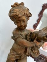 Putto ar Gulbi — Spārnota Bērna Figūra, Skaistais laikmets, Francija, ap 1890–1910 (4672) - Image 13