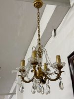 Maza izmēra lampa ar kristāliem (3832)