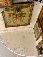 Hvit, trebord med tonet glassplate, mellomstor, middels lett (6158) - Bilde 14