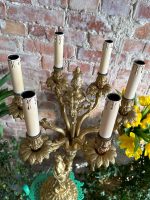 Bordslampa med kvinnofigur, stor storlek, mycket tung (3891) - Bild 7