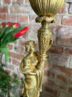Bordslampa med kvinnofigur, stor storlek, mycket tung (3891) - Bild 3