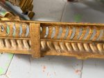 Antikk Louis XIV-stil bronseskjerm og ildstålsett (6747) - Bilde 21