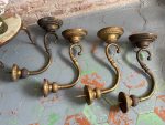 Very Large Wall Sconces for Large Candles, 4 Available (6745) - Image 2