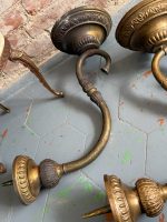 Very Large Wall Sconces for Large Candles, 4 Available (6745) - Image 5