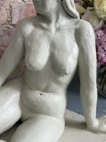 Kvindefigur med signatur, mellemstor, mellemvægtig (6753) - Billede 9