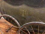 Senlaicīgi bērnu rati ar lielo kulbu un zīmējumu — Viktorijas laikmeta stilā (Large Antique Carriage Style Baby Stroller in Victorian Style) (323) - Image 4