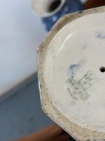 Komplekts, 3gab Zilas Vāzes, Vidēji Liela Izmēra, Vidēji Smagas (5008) - Image 14