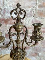 Bronzas Svečturis ar Filigrānu Sirds Ornamentu — Neorenesanse, Francija/Beļģija, 19.gs. (5388) - Image 8