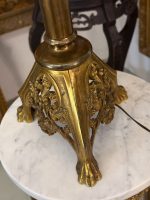 Stor bordlampe med stor skærm, 2 pærer (6169) - Billede 7