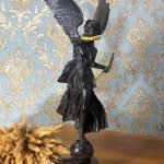 Laurent Marqueste's detailed bronze sculpture "Renommée