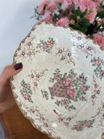 Neliela Porcelāna Bļodiņa, Trauciņš ar Ziedu Gleznojumu (5033) - Image 7