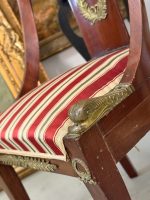 Napoleona Bonaparta Empire (ampīra) stila krēsls ar bronzas detaļām,, neliela izmēra (6120) - Image 11