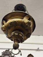 Dekoratīva Lampa Bez Spuldžu Vietām, Ar Eņģeļu Galvu Detalizāciju, Vidēja Izmēra (4813) - Image 9