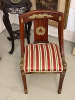 Napoleona Bonaparta Empire (ampīra) stila krēsls ar bronzas detaļām,, neliela izmēra (6120) - Image 2