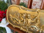 Décoration dorée avec anges, lourde, taille moyenne (3195) – Image 9
