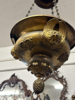 Dekoratīva Lampa Bez Spuldžu Vietām, Ar Eņģeļu Galvu Detalizāciju, Vidēja Izmēra (4813) - Image 11