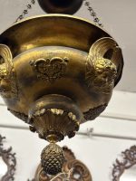 Dekoratīva Lampa Bez Spuldžu Vietām, Ar Eņģeļu Galvu Detalizāciju, Vidēja Izmēra (4813) - Image 3