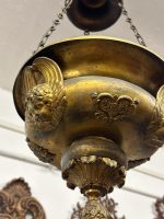Dekoratīva Lampa Bez Spuldžu Vietām, Ar Eņģeļu Galvu Detalizāciju, Vidēja Izmēra (4813) - Image 4