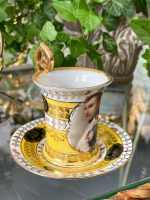 Ekskluzīva Porcelāna Krūzīte un Šķīvītis ar Napoleona Portretu — Ampīra stilā, (antique porcelain cup with napoleon portrait — Empire Style) (3145) - Image 8