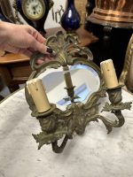 Wandleuchte mit Spiegel, schwer (4250) – Bild 5