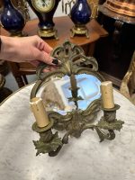 Wandleuchte mit Spiegel, schwer (4250) – Bild 6