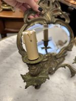Wandleuchte mit Spiegel, schwer (4250) – Bild 7