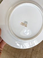 "Limoges" porcelāna šķīvji ar medījumu motīviem ("Limoges" porcelain game plates with burgundy border) (3311) - Image 12