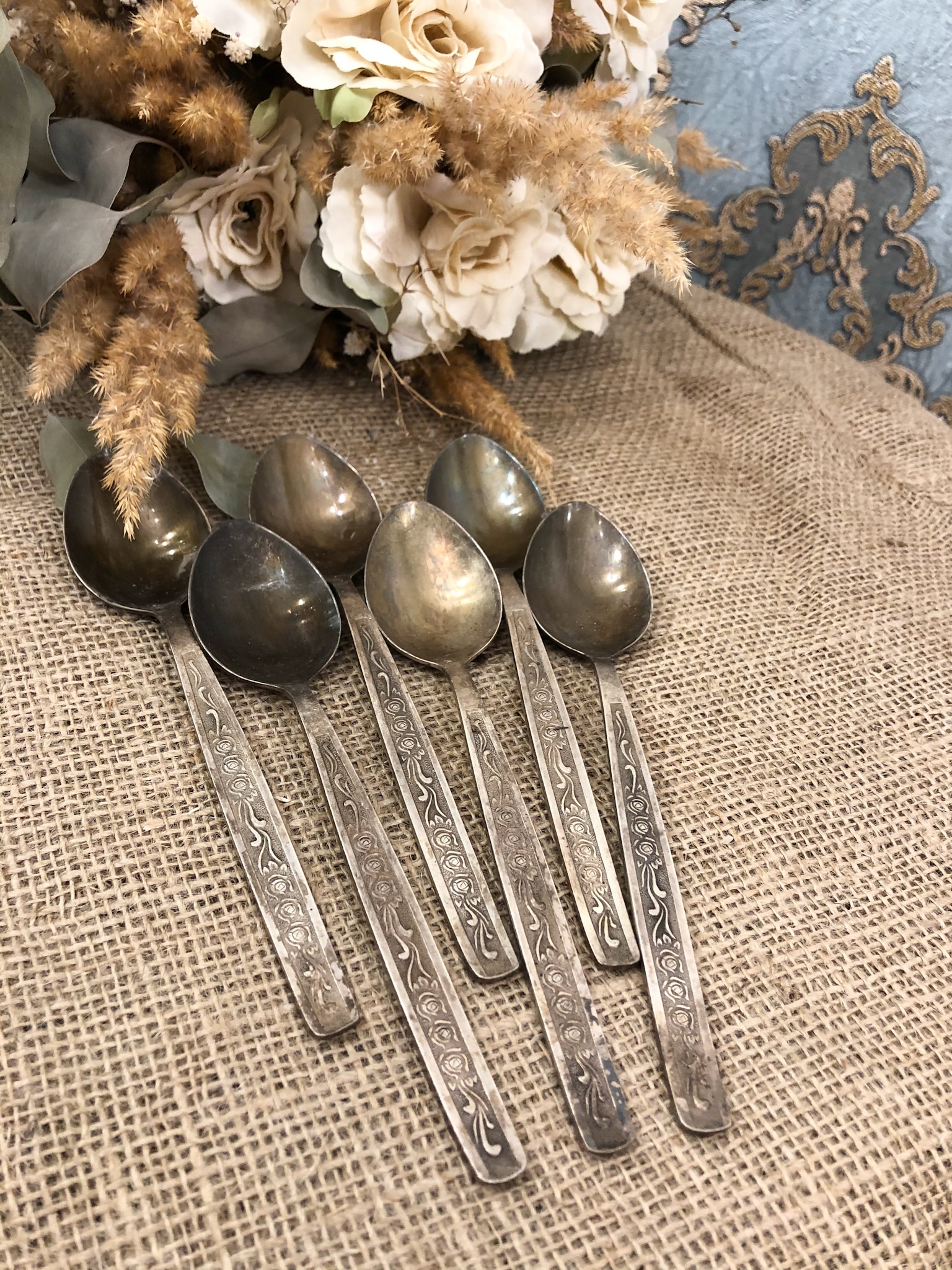 Couverts de table, 6 cuillères à café (823) – Image 1