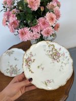 Franču Porcelāna Šķīvji 2 gab, Neliela Izmēra (5135) - Image 3