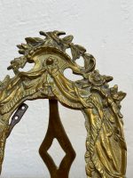 Galda, Bronzas Fotorāmītis ar Eņğeļiem, Neliela Izmēra (5209) - Image 6