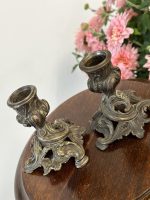 Rokoko Svečturu Pāris Viena Svecei, Maza Izmēra (5140) - Image 3