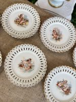 Porcelāna Šķīvji ar Eņģeļiem, 11 gab (3196) - Image 10