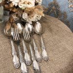 Tableware, 4 spoons, 2 forks (836)